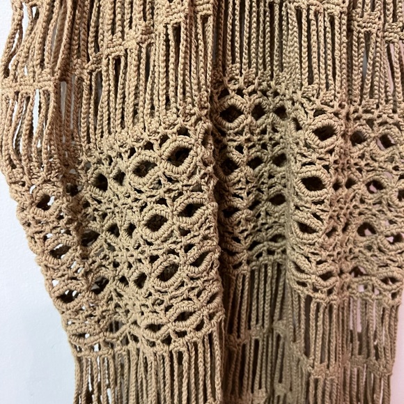 Beige coverup or worn with a slip - Picture 2 of 5